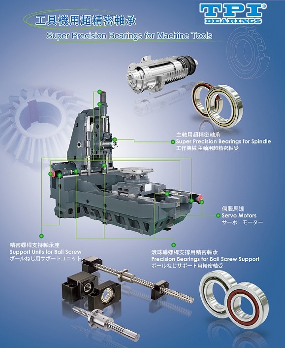 工具機(jī)用超精密軸承
